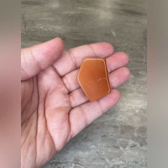 Carnelian Freeform Crystal - Picture 3 of 3